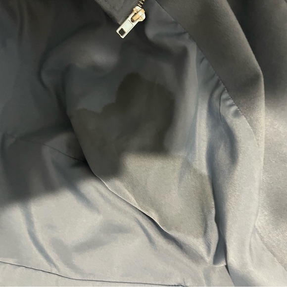 BB Dakota Blue Leather Moto Jacket - Picture 5 of 5